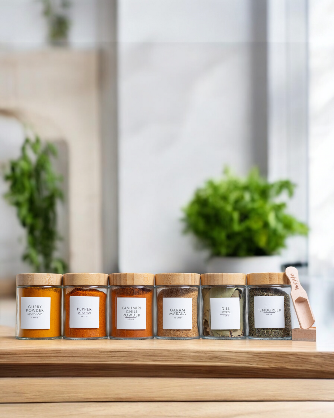 South Asian Spice Labels