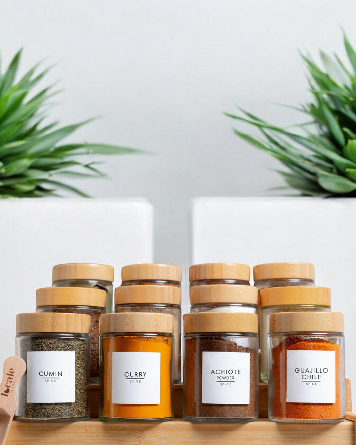 Mexican Spice Labels